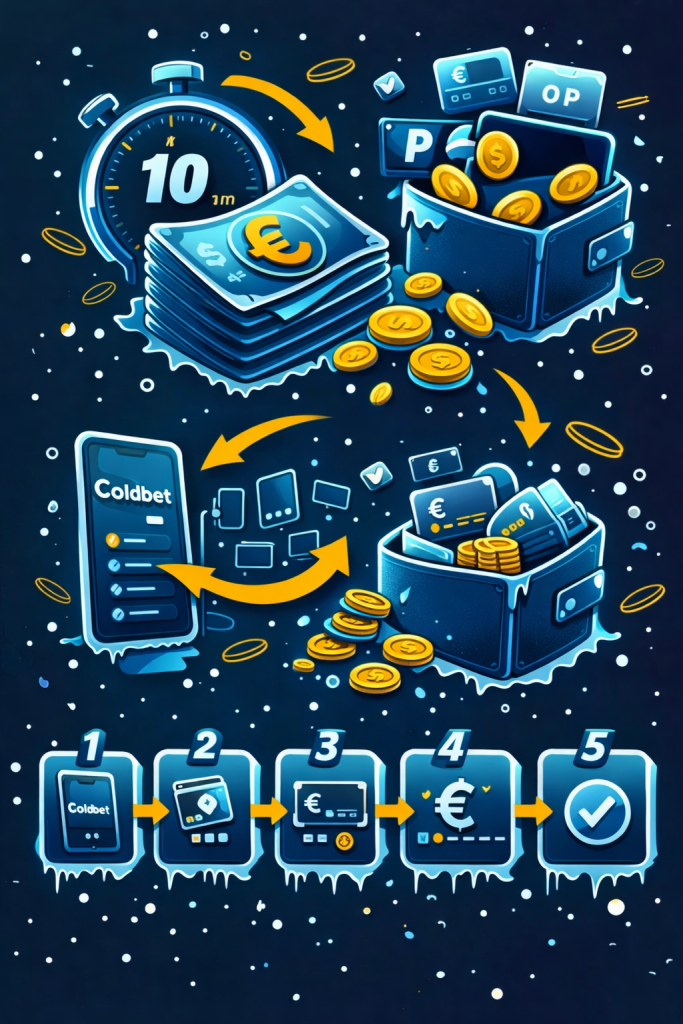 pagamentos Coldbet, levantamento Coldbet, como levantar na Coldbet, levantamento rápido 10 minutos, payout 24/7, levantamento casino online Portugal, pagamentos casino, levantamento por método igual ao depósito, levantar dinheiro apostas, wallet euro, confirmação levantamento, estado do levantamento, processamento rápido, evitar bloqueio de levantamento, levantamentos seguros, método em teu nome.